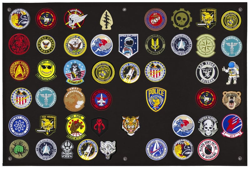 GOTAC Tactical Patch Display Holder Panel Board for Military Army Morale Hook and Loop Emblems, 24 Inches x 36 Inches, No Patches Included - Image 2